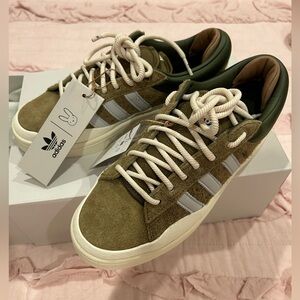 adidas gazelle silver green womens Adidas Campus 80s Light yellow green Sneakers – Kelsid Closet main image 0
